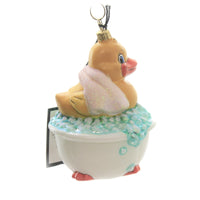 Joy To The World Babys First Rubber Ducky Pink - - SBKGifts.com