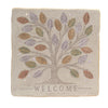 (44988) Home & Garden Welcome Plaque, 9.75 Inch, Tree Leaves 465982