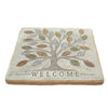 Home & Garden Welcome Plaque - - SBKGifts.com