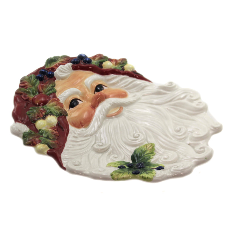 Tabletop Santa Face Plate - - SBKGifts.com