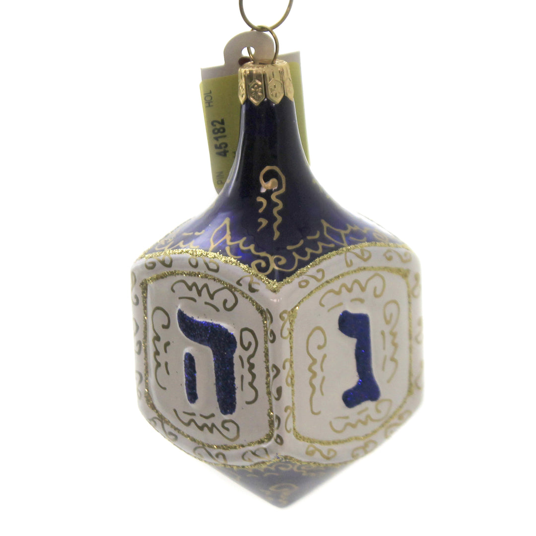 Small White Porcelain Dreidel Sculpture + Reviews