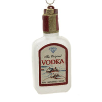 (45204) Holiday Ornaments Vodka Bottle, 5.25 Inch, Hand Painted 1282V