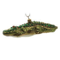 Holiday Ornaments Jeweled Crocodile - - SBKGifts.com