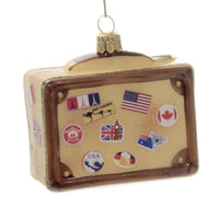 Holiday Ornaments New York Travel Suitcase - - SBKGifts.com