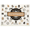 (45247) Swedish Dish Cloth Car Autoshop Xl, 11.75 Inch, Absorbent Cleaning Cloth Eco Friendly D406