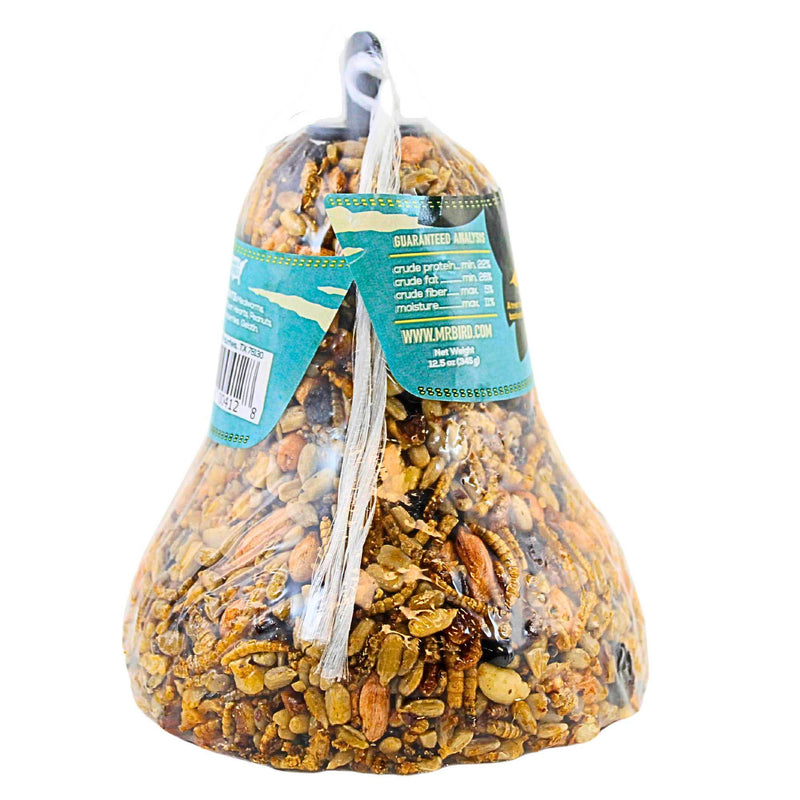 Mr. Bird Bugs Nuts & Fruit Seed Bell - - SBKGifts.com