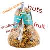 Mr. Bird Bugs Nuts & Fruit Seed Bell - - SBKGifts.com