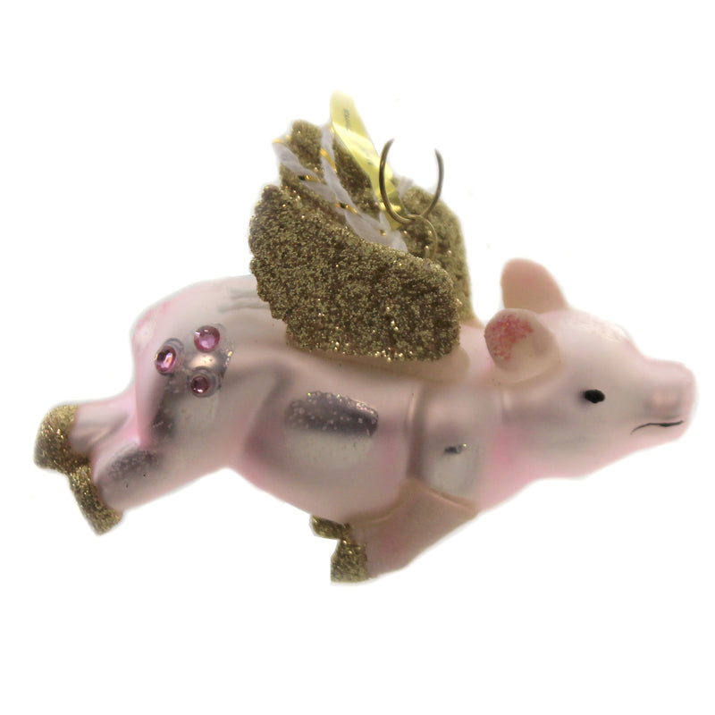 Cody Foster Flying Pig Ornament. - - SBKGifts.com