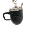 (45449) Holiday Ornament Campfire Cocoa Mug, 3.50 Inch, Peppermint Marshmellow Go253