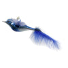 (45533) Inge Glas Blue Bilbo, 1.25 Inch, Bird Feather Tail 10004S020