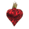 (45537) Inge Glas Delights Red Heart, 3.25 Inch, Valentines Day Love 20084T040