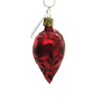 Inge Glas Delights Red Heart - - SBKGifts.com