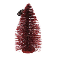 (45545) Christmas Red Glitter Tree, 12.00 Inch, Sparkle Glitter 6005048