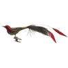 (45552) Inge Glas Goldfinch Bird, 1.50 Inch, Clip-On Feather Tail 10009S020