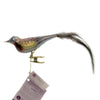 (45558) Inge Glas Waxwing, 1.50 Inch, Bird Clip-On Ornament 10013S020