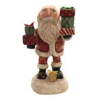 (45695) Charles Mcclenning Packing The Sleigh, 8.25 Inch, Santa Claus Christmas 24149