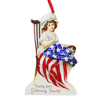 Bethany Lowe Americana Die Cut Ornaments S/6 - - SBKGifts.com