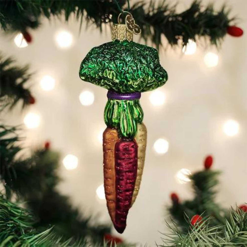 Old World Christmas Rainbow Carrots - - SBKGifts.com