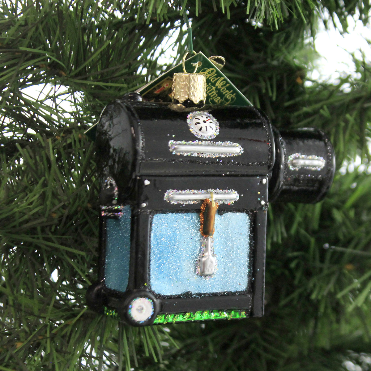 Old World Christmas Smoker Bbq - - SBKGifts.com