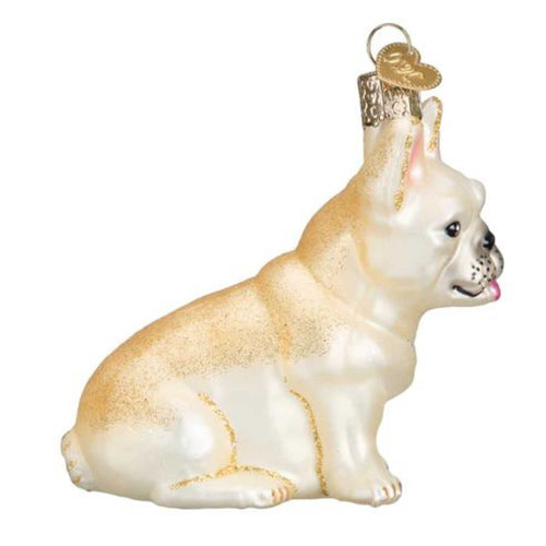 Old World Christmas French Bulldog - - SBKGifts.com