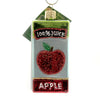 (45778) Old World Christmas Apple Juice Box, 3.50 Inch, Ornament Sweet Drink 32426