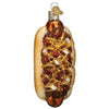 (45786) Old World Christmas Chili Cheese Dog, 4.00 Inch, Ornament Coney 32420