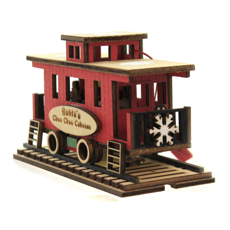 Ginger Cottages Santa's Choo Choo Caboose - - SBKGifts.com