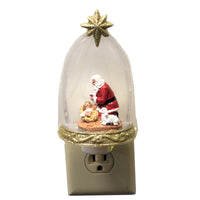 (46088) Roman Kneeling Santa Night Light, 6.50 Inch, Jesus Lamb Nativity 164099