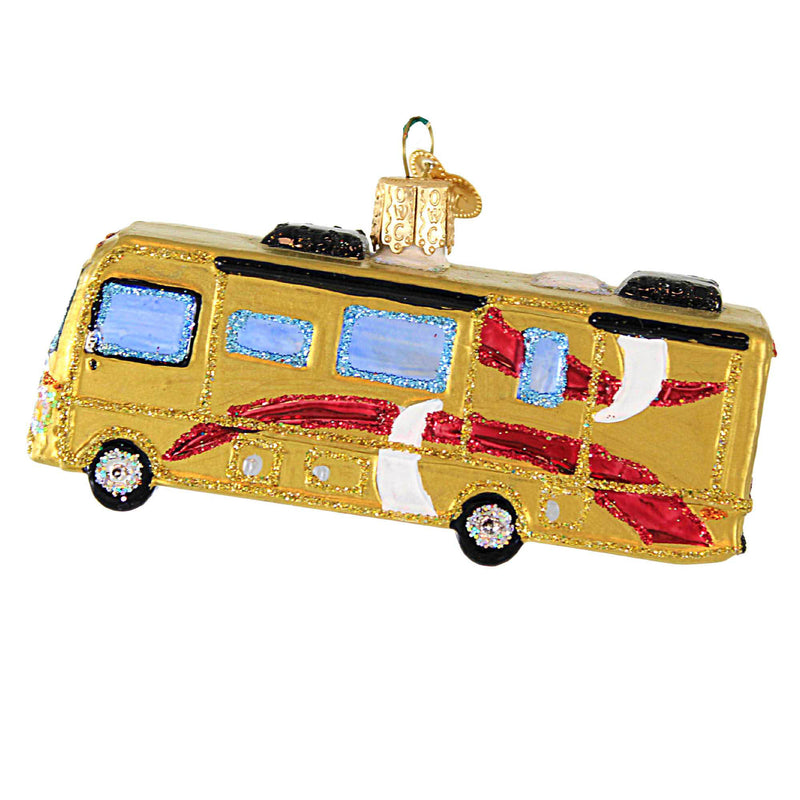 Old World Christmas Class A Motorhome - - SBKGifts.com