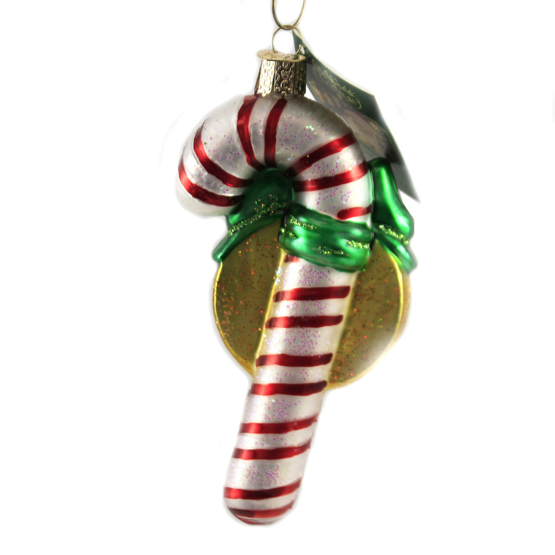 Vintage Snoopy Candy Cane Christmas Ornament - All The Decor