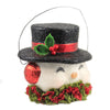 Christmas Happy Retro Snowman Bucket - - SBKGifts.com