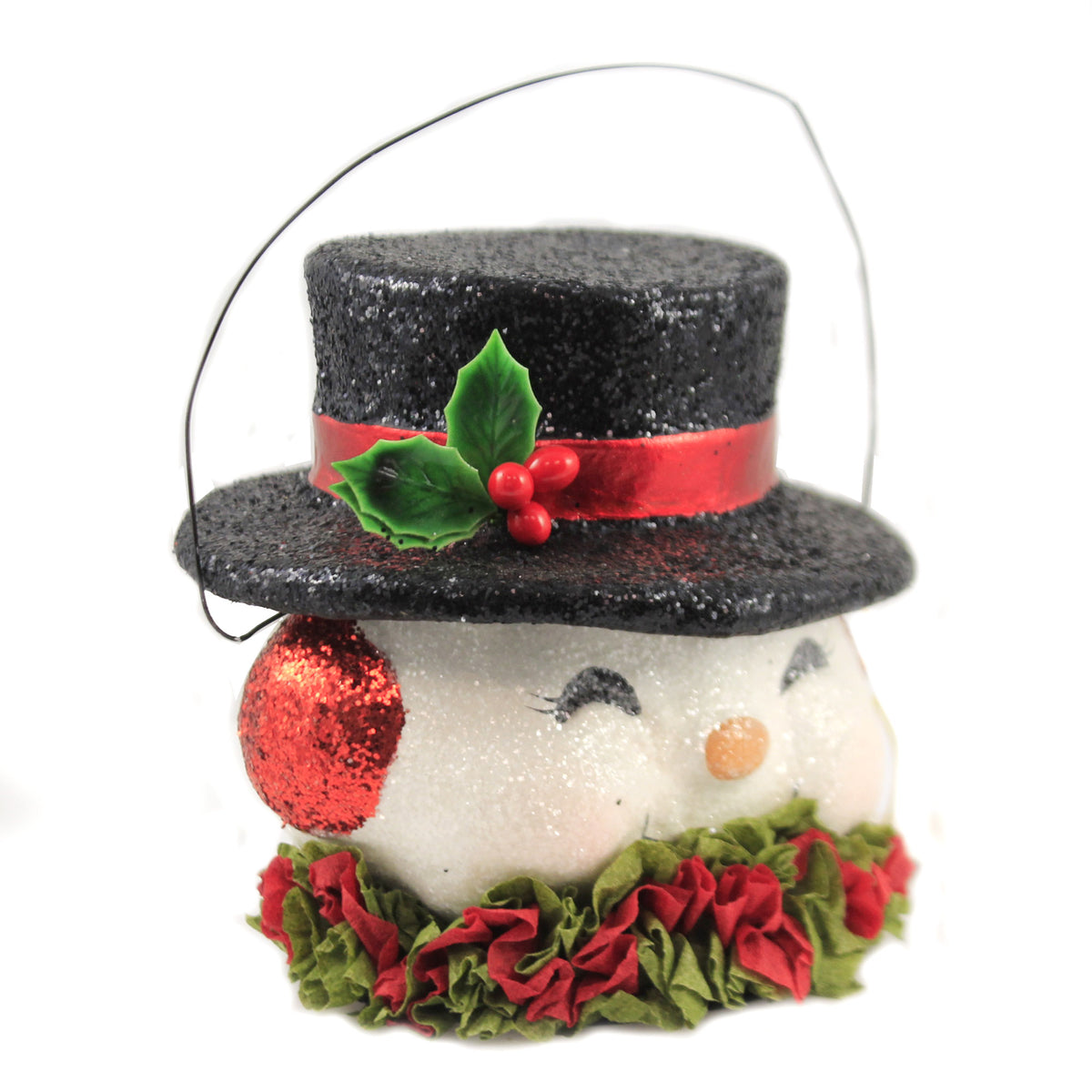 Christmas Happy Retro Snowman Bucket - - SBKGifts.com