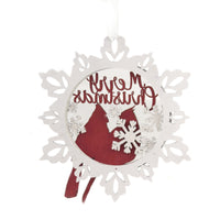 Holiday Ornament Snowflake Cardinal - - SBKGifts.com