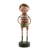 (46457) Lori Mitchell Joey's Christmas Jammies, 6.50 Inch, Mouse Slippers Christmas 12264.