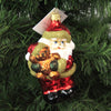 Golden Bell Collection Red Santa Holding Teddy Bear - - SBKGifts.com