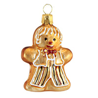 (46501) Golden Bell Collection Czech Gingerbread Man, 2.75 Inch, Ornament Czech Cookie Sweets Nvv143