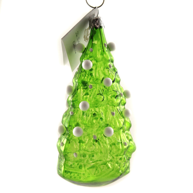 Golden Bell Collection Green Christmas Tree W/ Decor - - SBKGifts.com