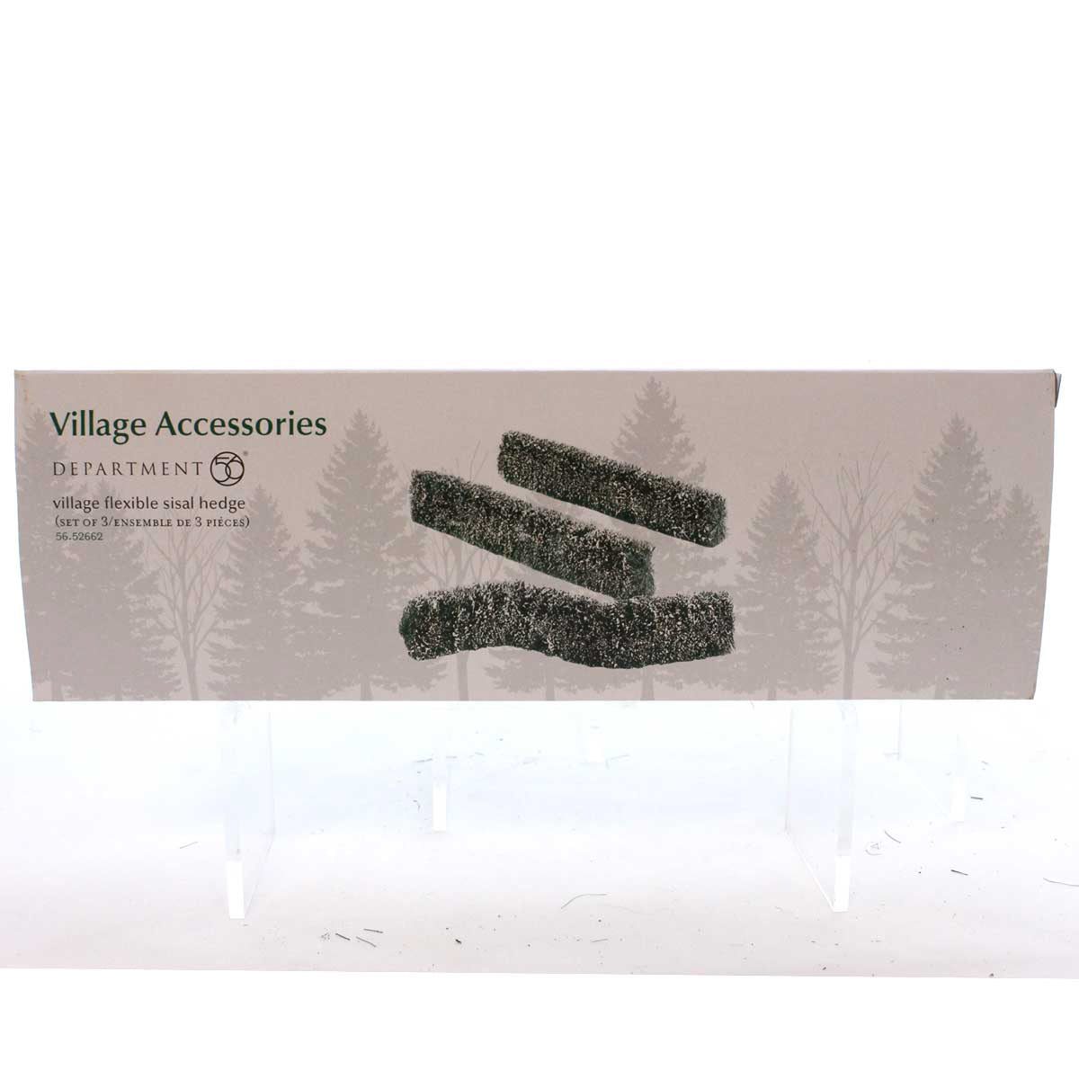 Department 56 Villages Flexible Sisal Hedge - - SBKGifts.com