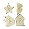 Holiday Ornament Nativity Set/4 - - SBKGifts.com