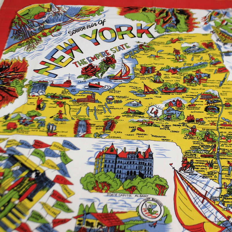 Decorative Towel New York State Kitchen Souvenir - - SBKGifts.com