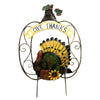 (46915) Home & Garden Turkey In Pumpkin Stake, 41.00 Inch, Thanksgiving Harvest Outdoor 30633809