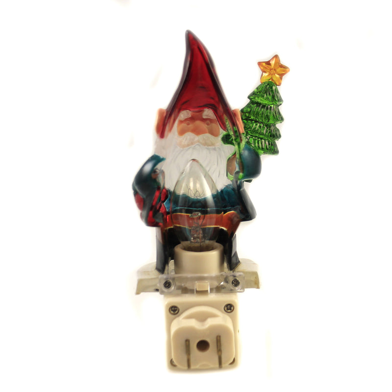 Christmas Bearded Gnome Night Light - - SBKGifts.com