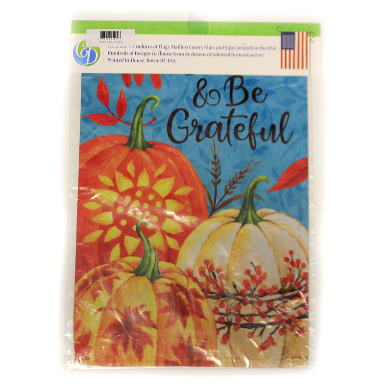 Home & Garden Gather Pumpkins Flag - - SBKGifts.com