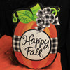 Home & Garden Gingham Pumpkin Hang Around - - SBKGifts.com