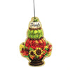 (47085) Home & Garden Pumpkin Topiary Hang Around, 17.25 Inch, Autumn Flowers 3116.