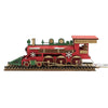 (47141) Ginger Cottages Santa's Np Express Engine, 3.00 Inch, North Pole Train 80034