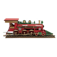 Ginger Cottages Santa's Np Express Engine - - SBKGifts.com