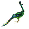 (47178) Morawski Colorful Clip On Peacock, 5.50 Inch, Ornament Bird Feather 17605