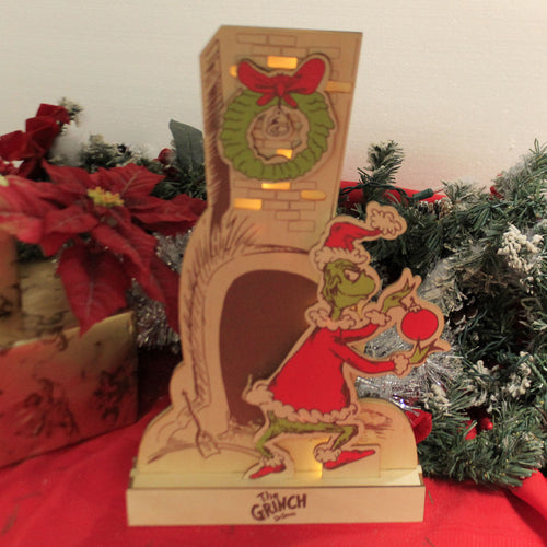 Licensed Lit Grinch Steals Christmas - - SBKGifts.com