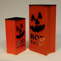 Halloween Lighted Boo Buckets - - SBKGifts.com